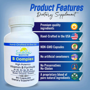 B Complex (90 capsules)