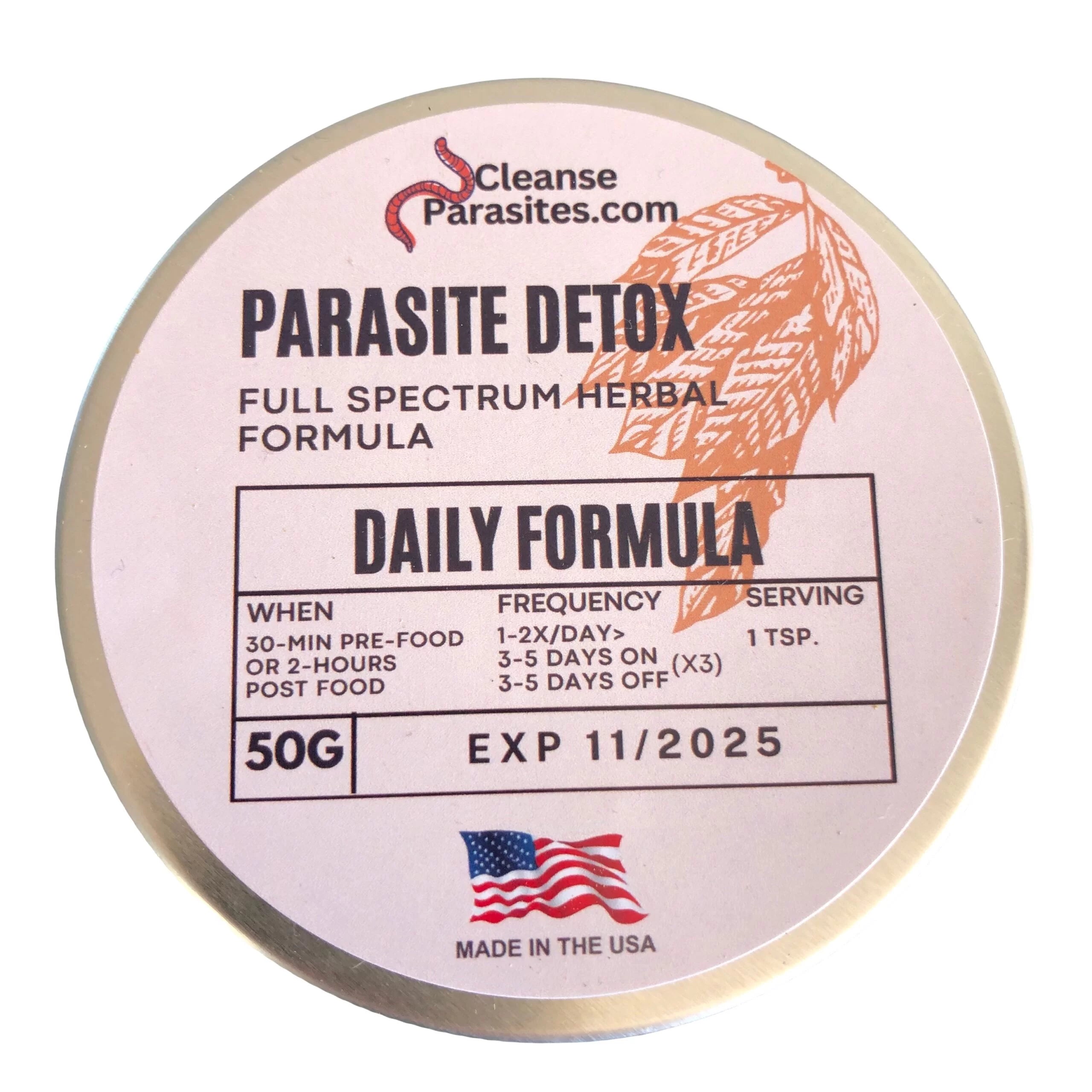 Parasite Cleanse Herbal Detox