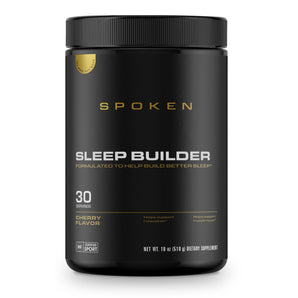 Spoken Sleep Builder 18oz - Cherry