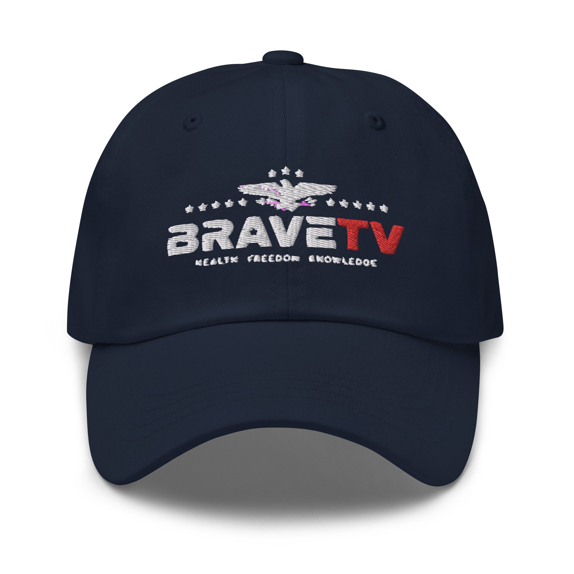 BraveTV embroidered Dad hat