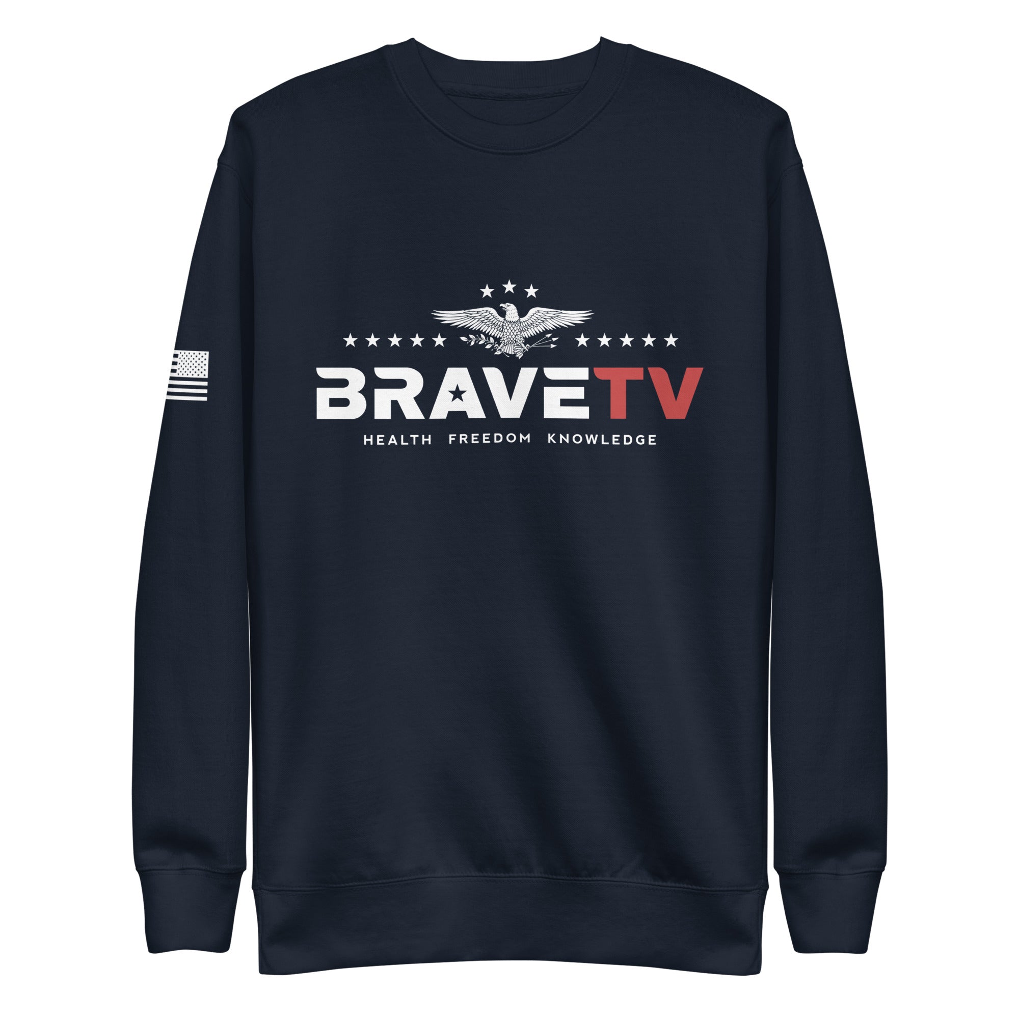 Unisex Premium  BraveTV Crewneck Sweatshirt