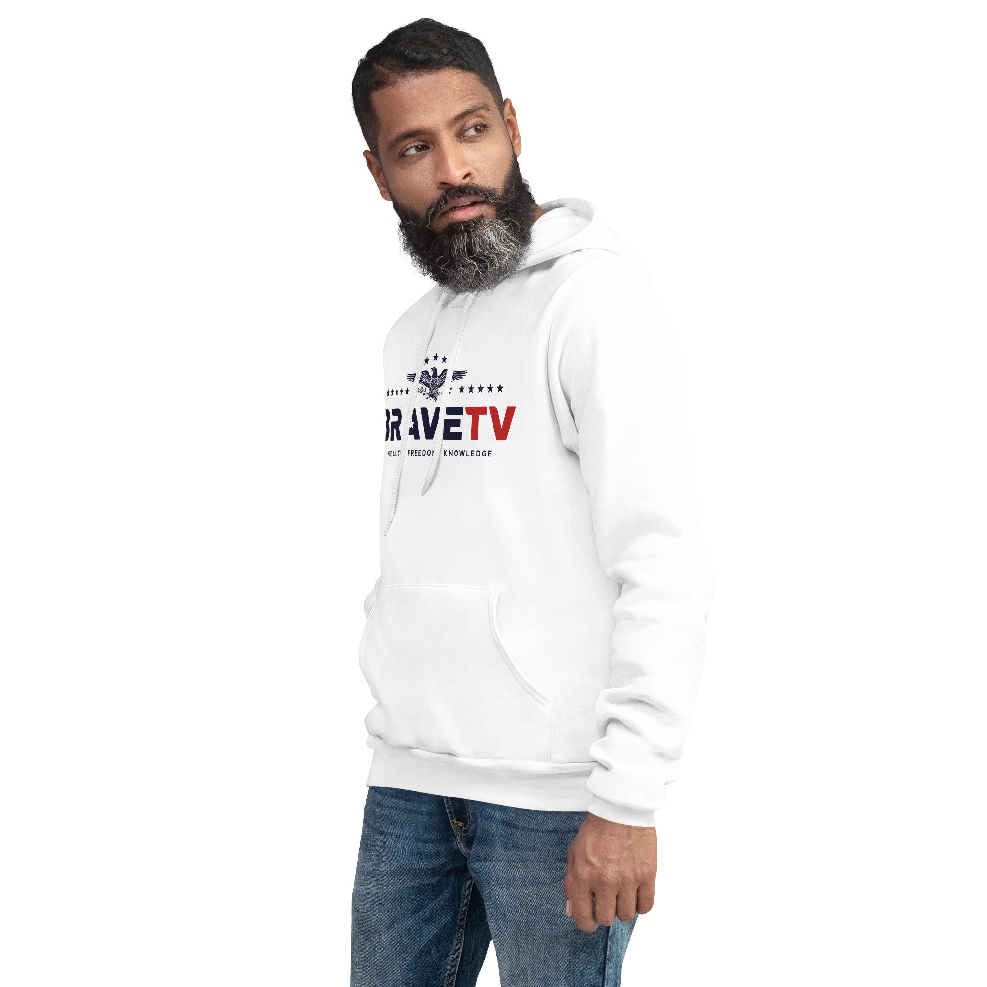 Unisex BraveTV Logo hoodie